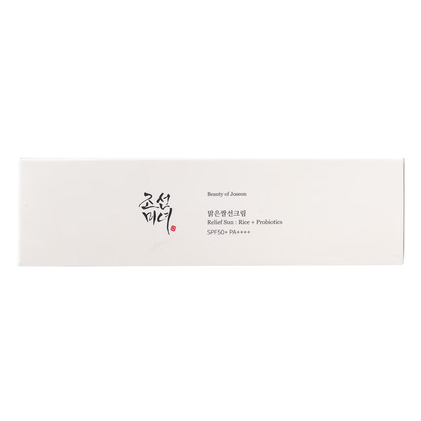 Beauty of Joseon Relief Sun: Rice + Probiotics SPF50+ PA++++
