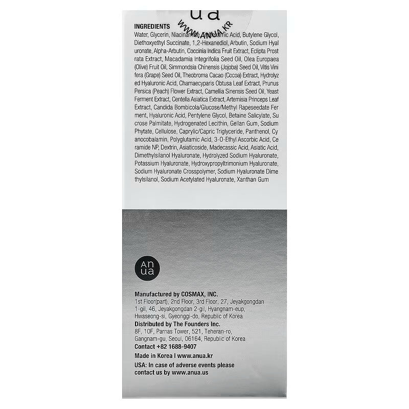 Anua Niacinamide 10 TXA 4 Serum for Brightening and Dark Spots