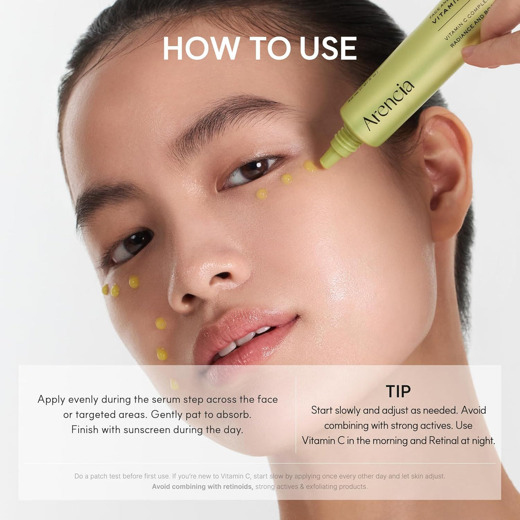 Arencia Glutathione & Niacinamide Serum – Brightening, Anti-Aging & Wrinkle Care Skincare