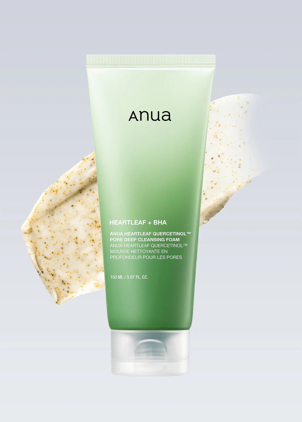Anua Heartleaf Quercetinol Pore Deep Cleansing Foam (150ml)