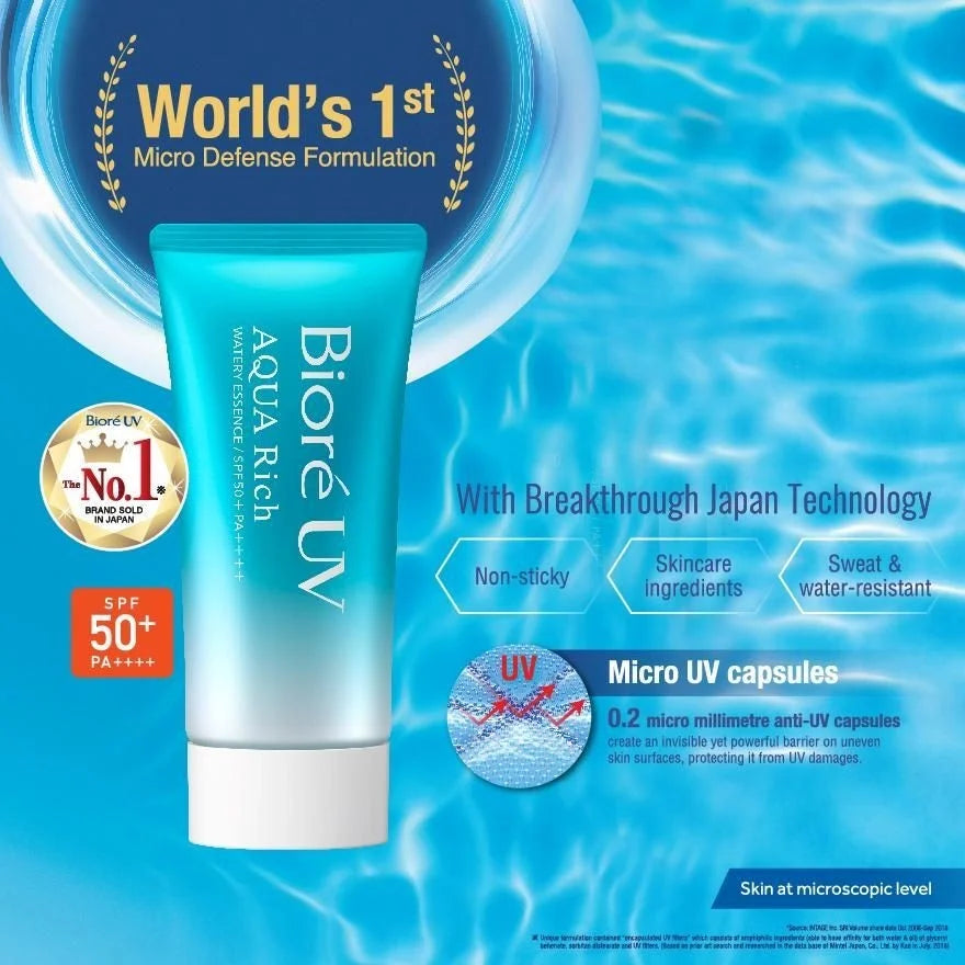 Biore UV Aqua Rich Watery Essence SPF50+