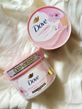 Dove Sakura Blossom Gentle Exfoliating Body Scrub (225g)