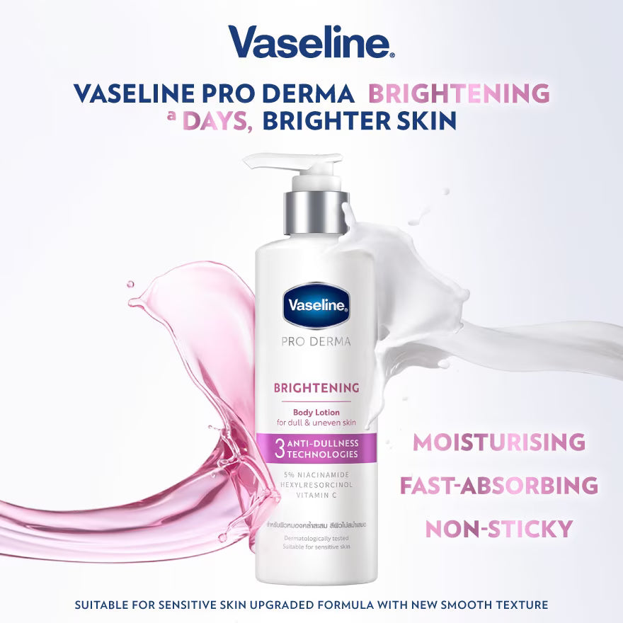 Vaseline® Pro Derma Niacinamide Brightening Body Lotion (70ml)