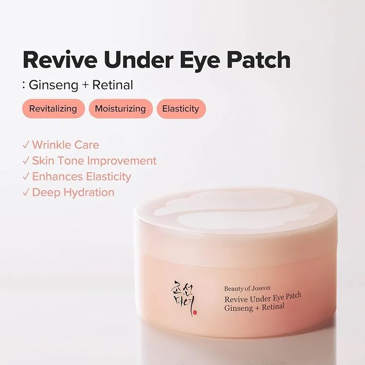 Beauty of Joseon Revive Eye Patch: Ginseng + Retinal
