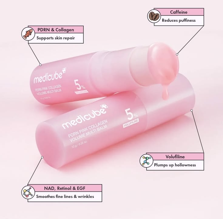 Medicube PDRN Pink Collagen Volume Multi Balm (5%volufiline) 10g