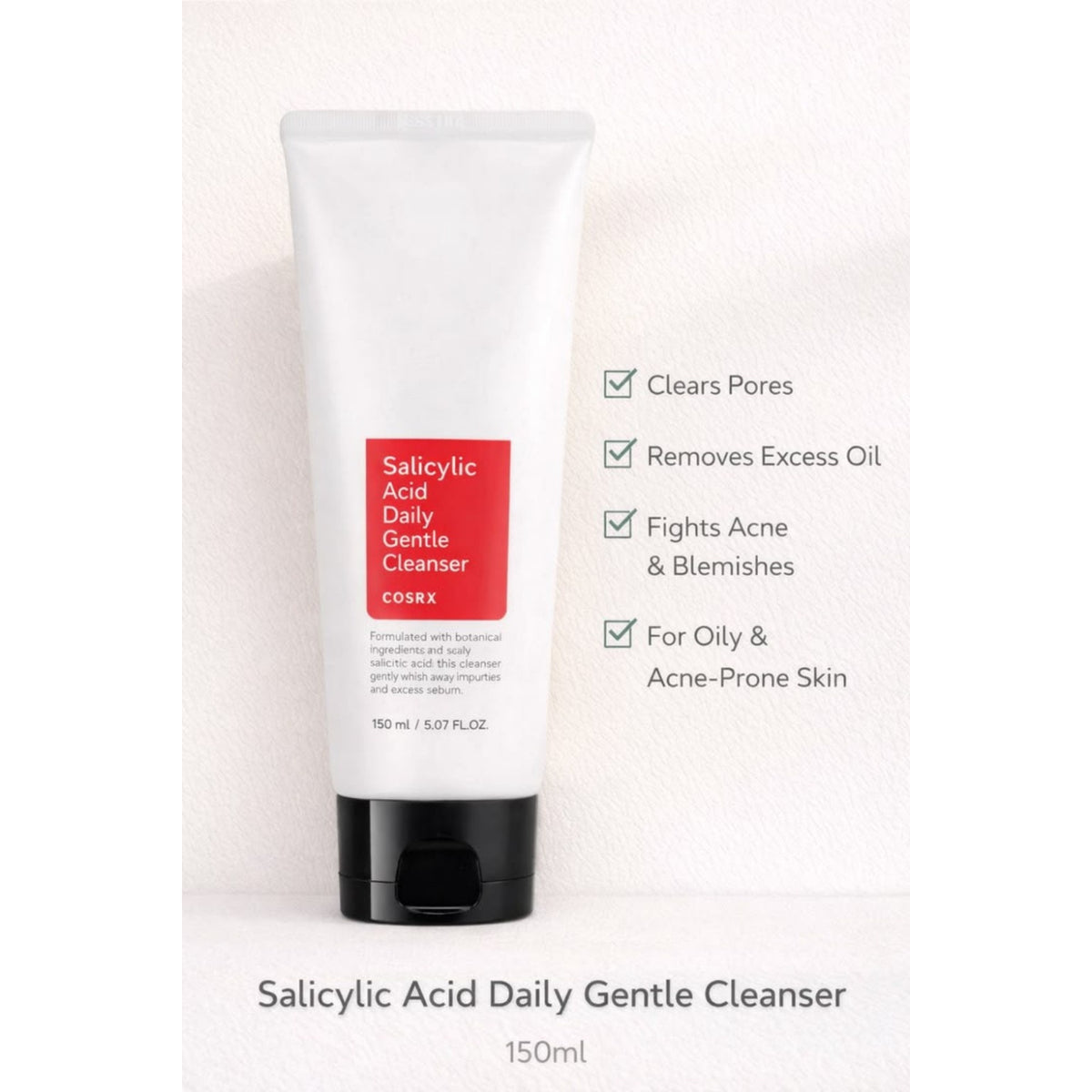 COSRX Salicylic Acid Daily Gentle Cleanser 150ml