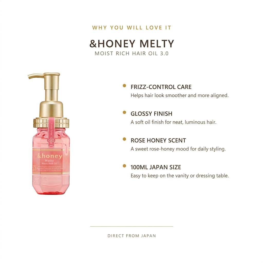 &honey Melty Repair Hair Oil
