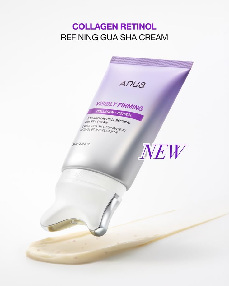 Anua Visibly Firming Collagen Retinol Refining Gua Sha Cream (80ml)