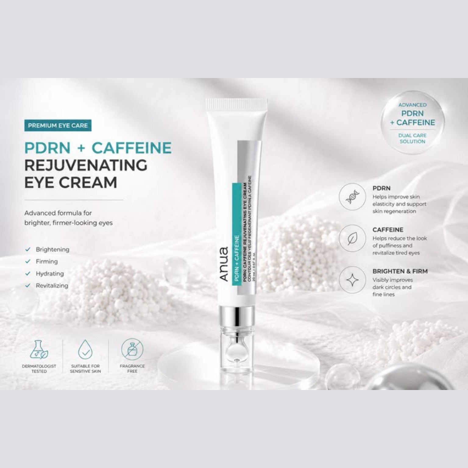 Anua PDRN Caffeine Eye Cream 20ml