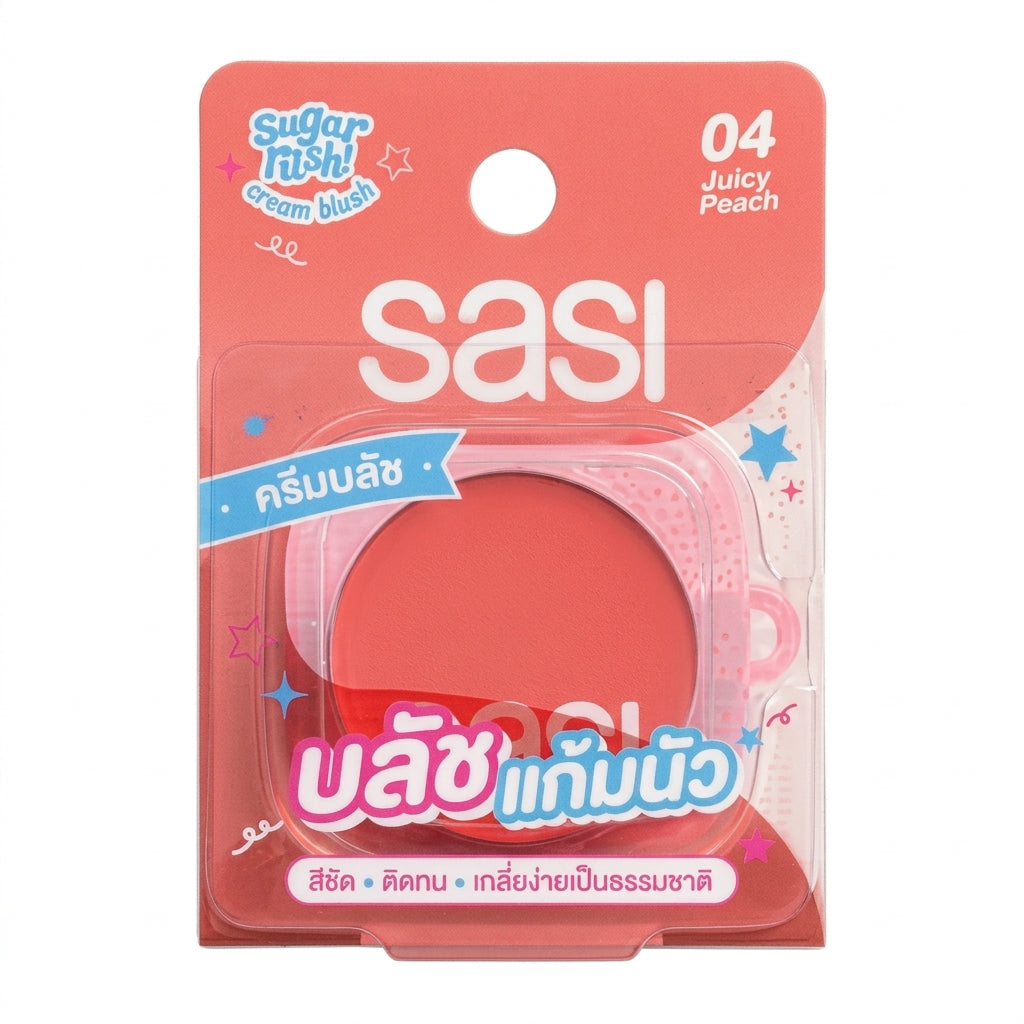 Sasi Cream Blush 04 Juicy Peach