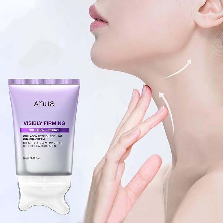 Anua Visibly Firming Collagen Retinol Refining Gua Sha Cream (80ml)