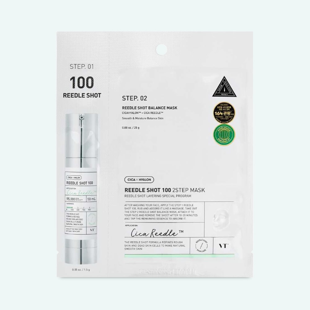 VT Cosmetics Reedle Shot 100 2 Step Mask